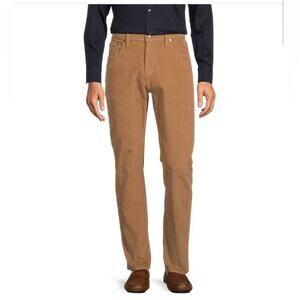 Murano Alex Slim Fit corduroy Slim Fit Pants Khaki Color 34x32